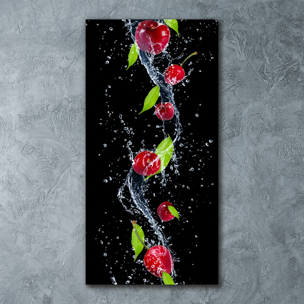 Acrylic wall art Cherries