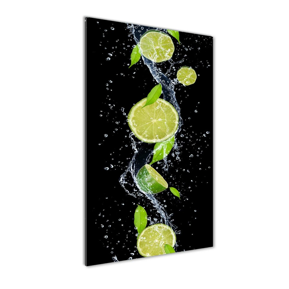 Acrylic wall art Lime