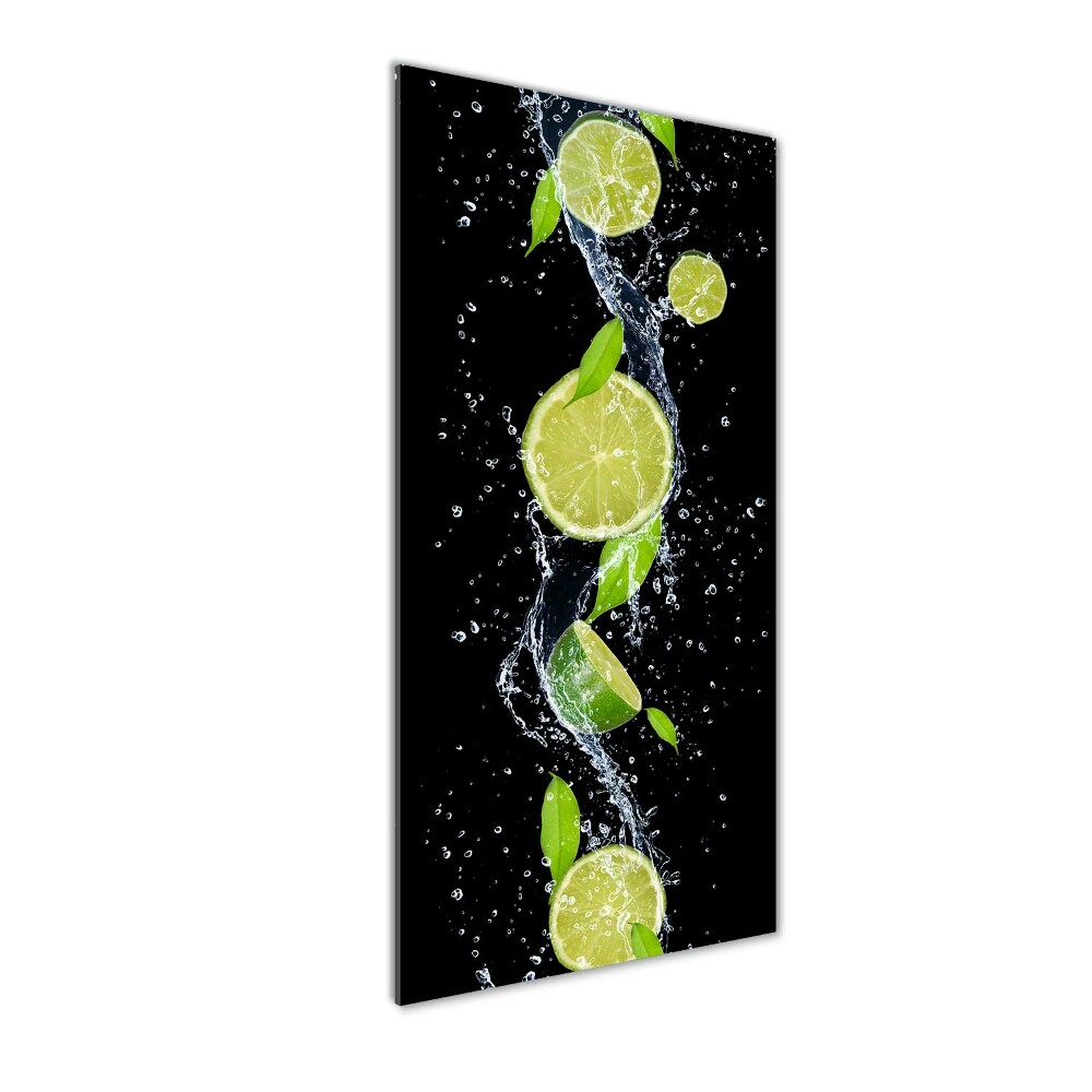 Acrylic wall art Lime