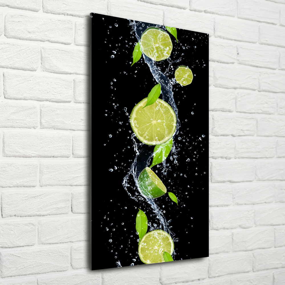 Acrylic wall art Lime