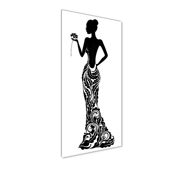 Print on acrylic Fashion illustration