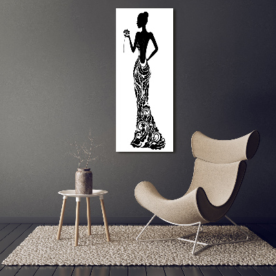 Print on acrylic Fashion illustration