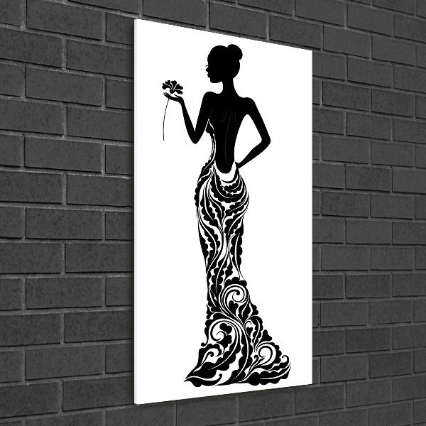 Print on acrylic Fashion illustration