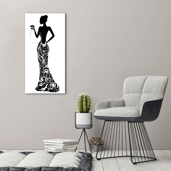 Print on acrylic Fashion illustration