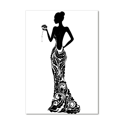 Print on acrylic Fashion illustration