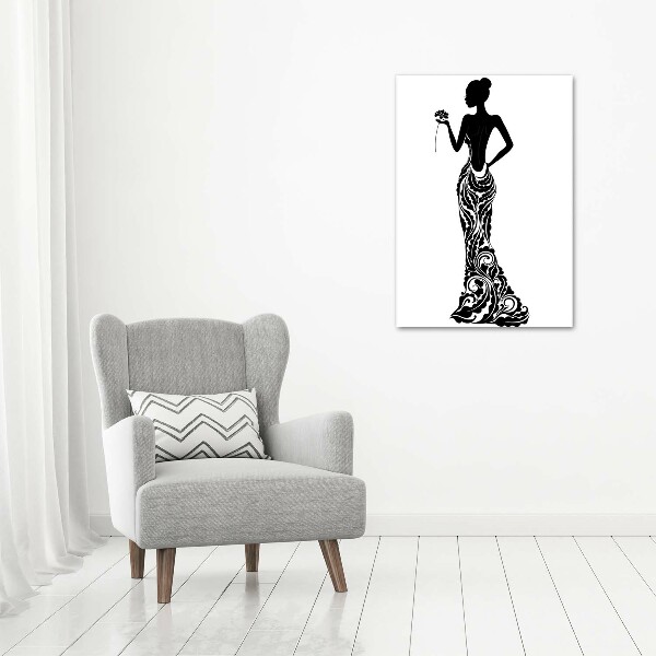 Print on acrylic Fashion illustration