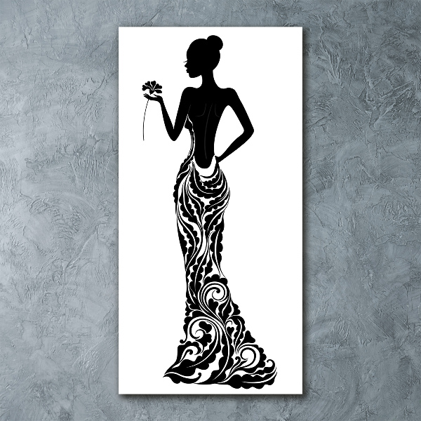 Print on acrylic Fashion illustration