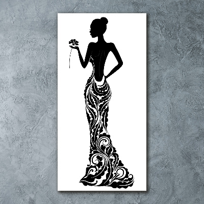 Print on acrylic Fashion illustration