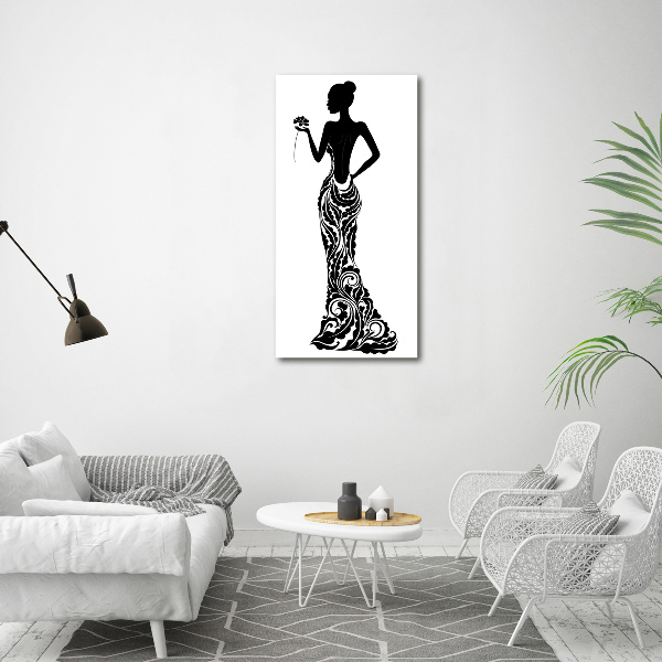 Print on acrylic Fashion illustration