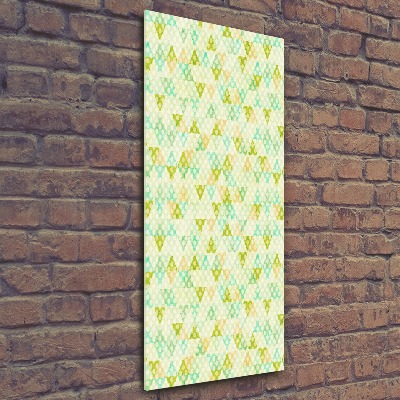 Acrylic print Geometric background