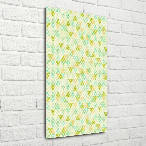 Acrylic print Geometric background