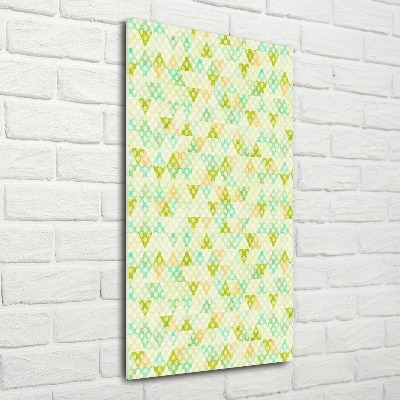 Acrylic print Geometric background