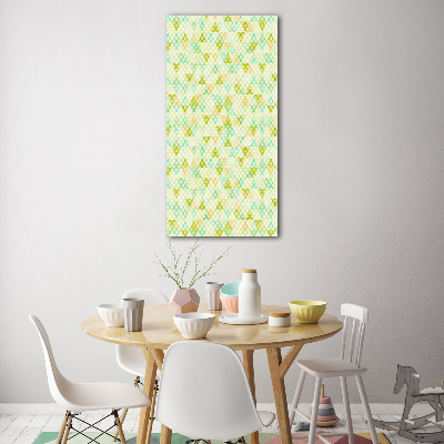 Acrylic print Geometric background