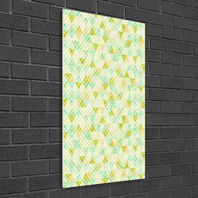 Acrylic print Geometric background