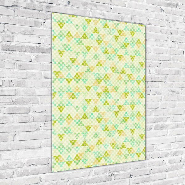 Acrylic print Geometric background