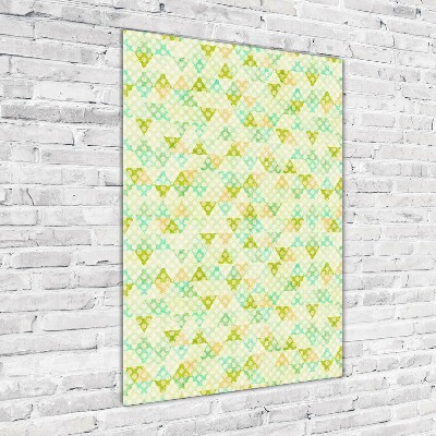 Acrylic print Geometric background