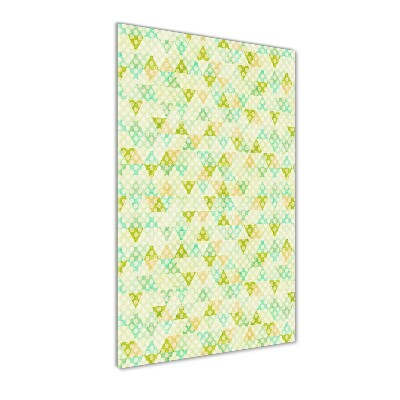 Acrylic print Geometric background