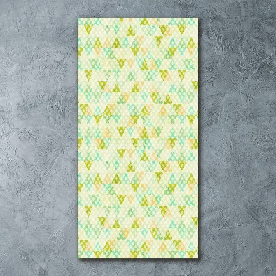 Acrylic print Geometric background