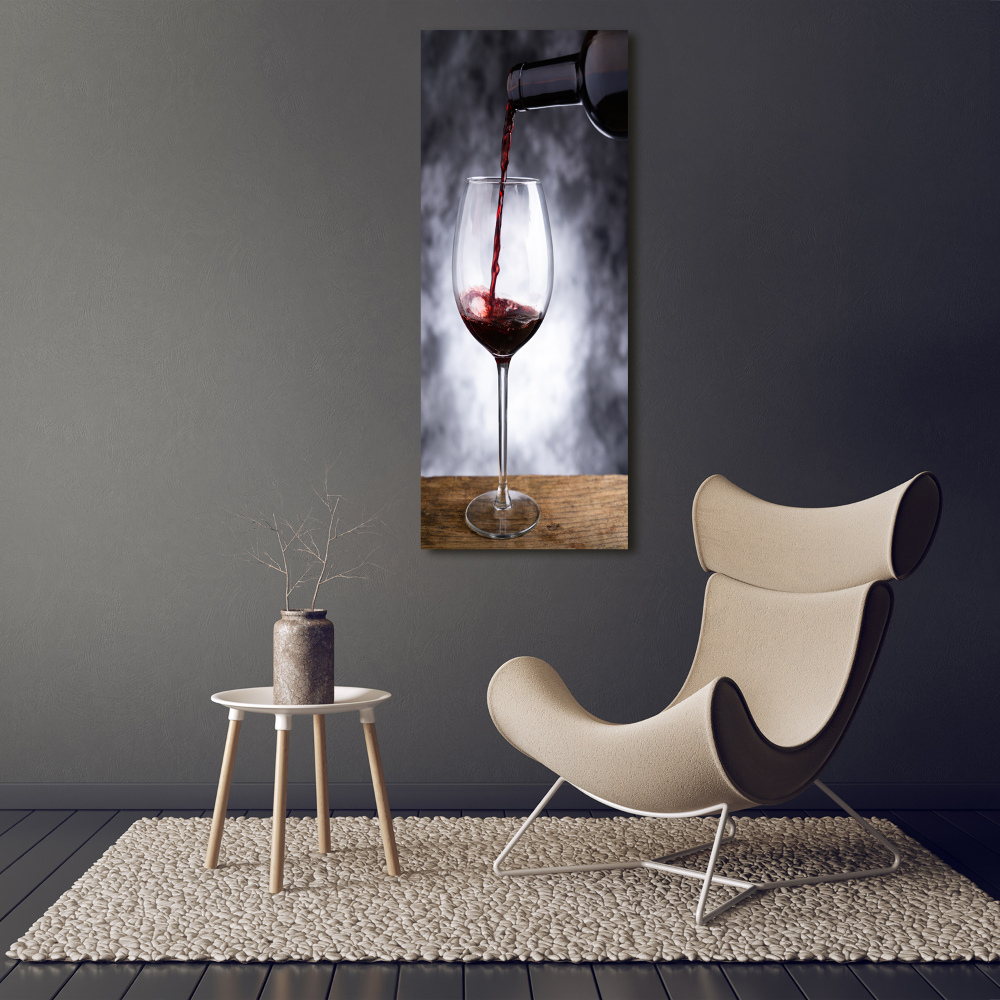 Print on acrylic Red wine