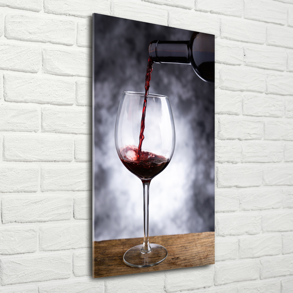 Print on acrylic Red wine