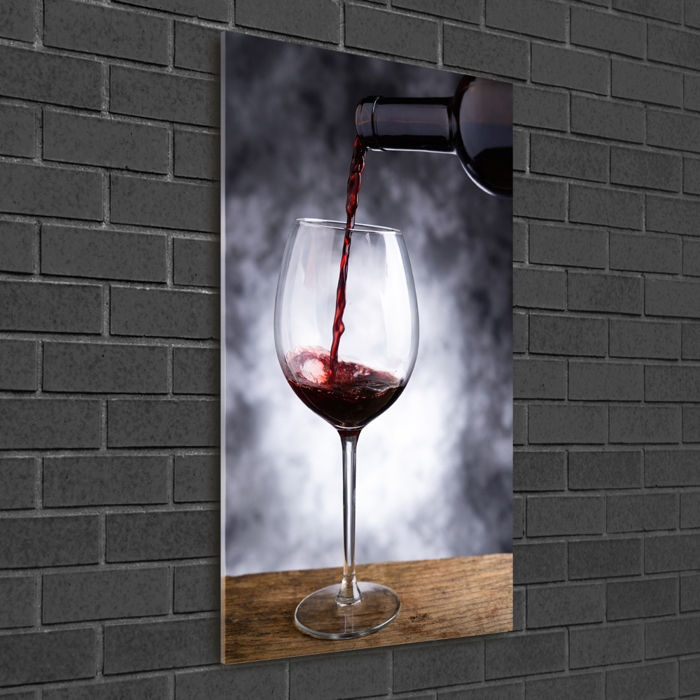 Print on acrylic Red wine