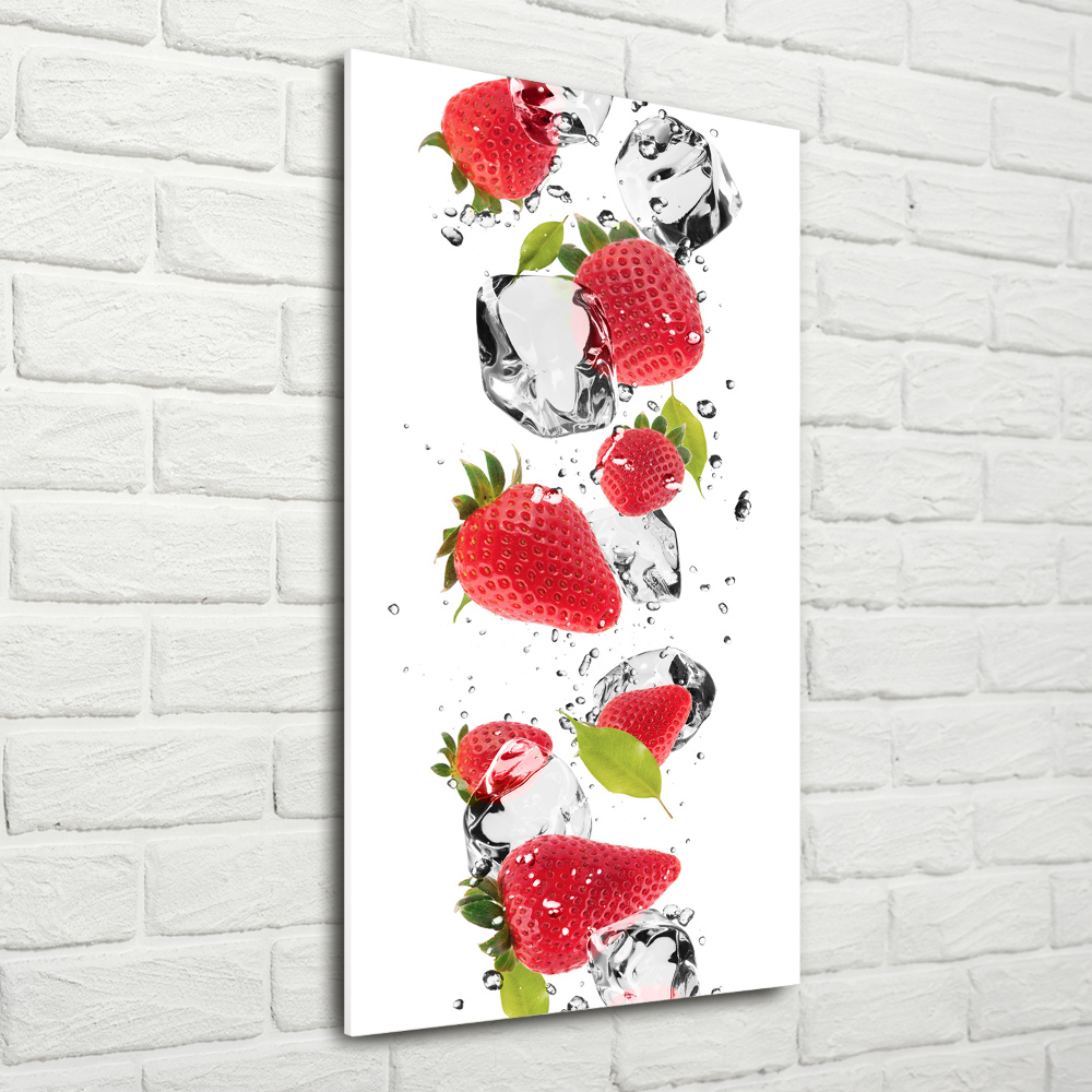 Print on acrylic Strawberries