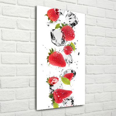 Print on acrylic Strawberries