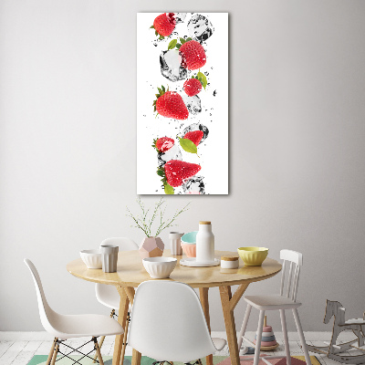 Print on acrylic Strawberries