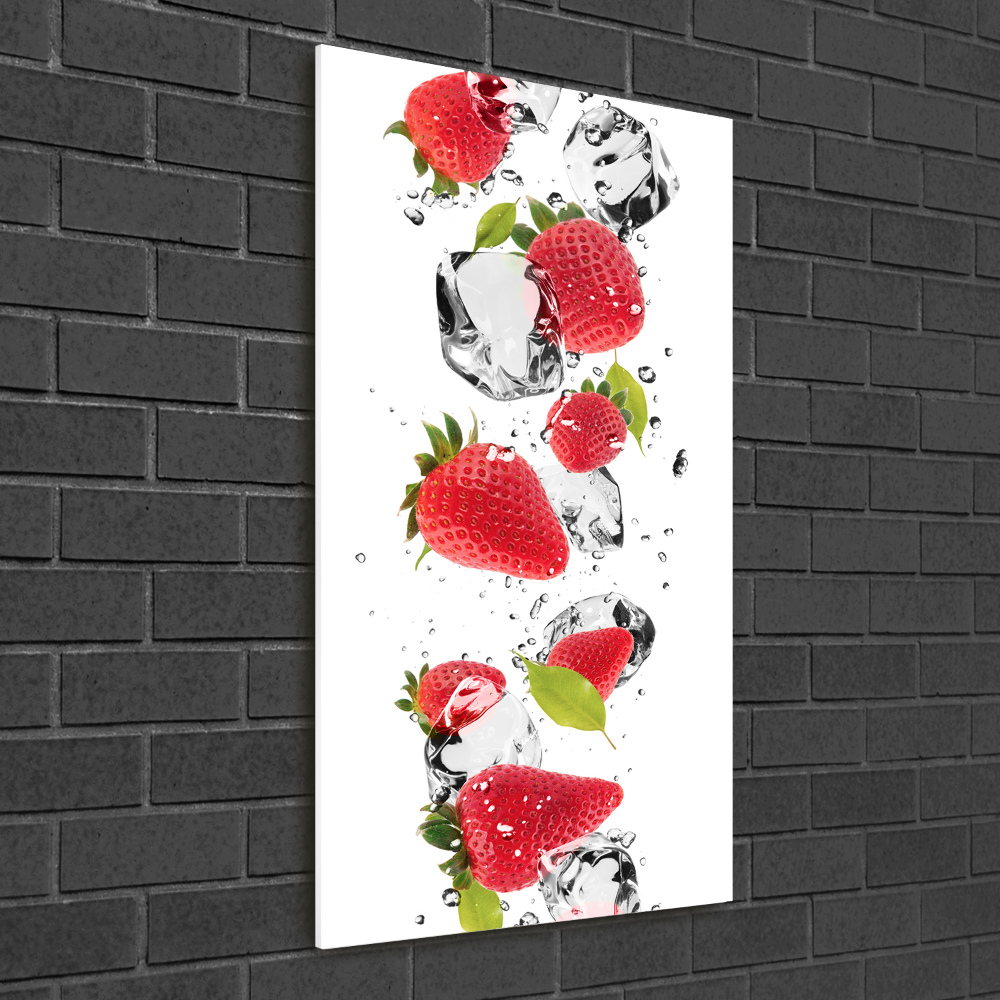 Print on acrylic Strawberries