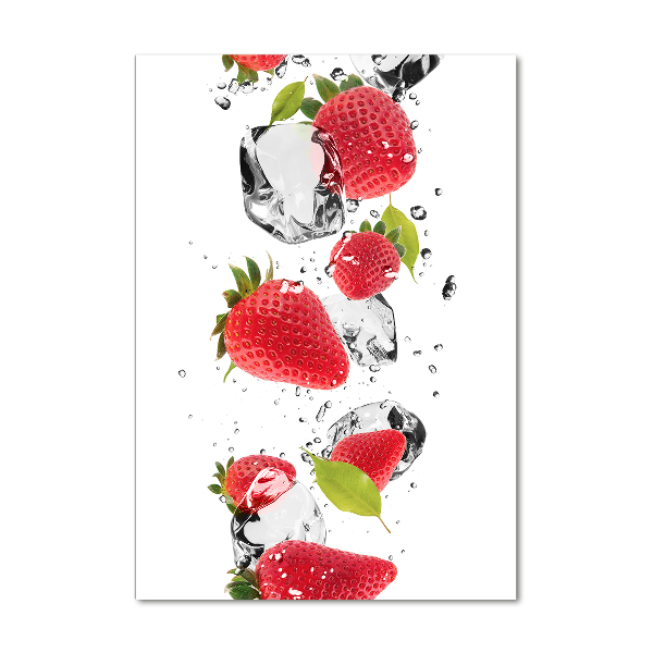 Print on acrylic Strawberries