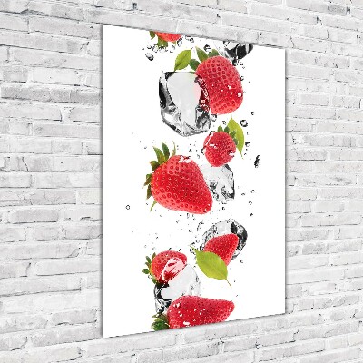 Print on acrylic Strawberries