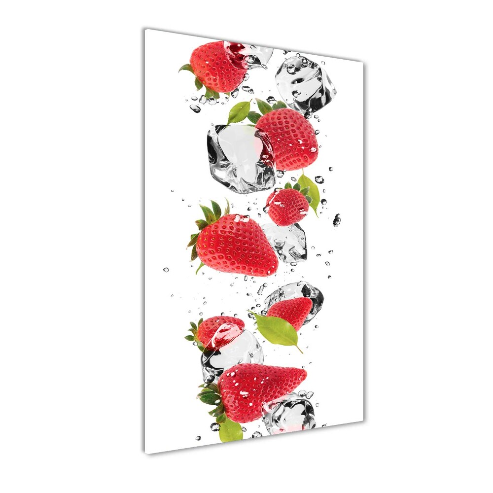 Print on acrylic Strawberries