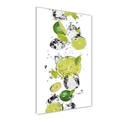 Wall art acrylic Lime and water