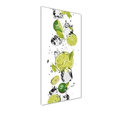 Wall art acrylic Lime and water