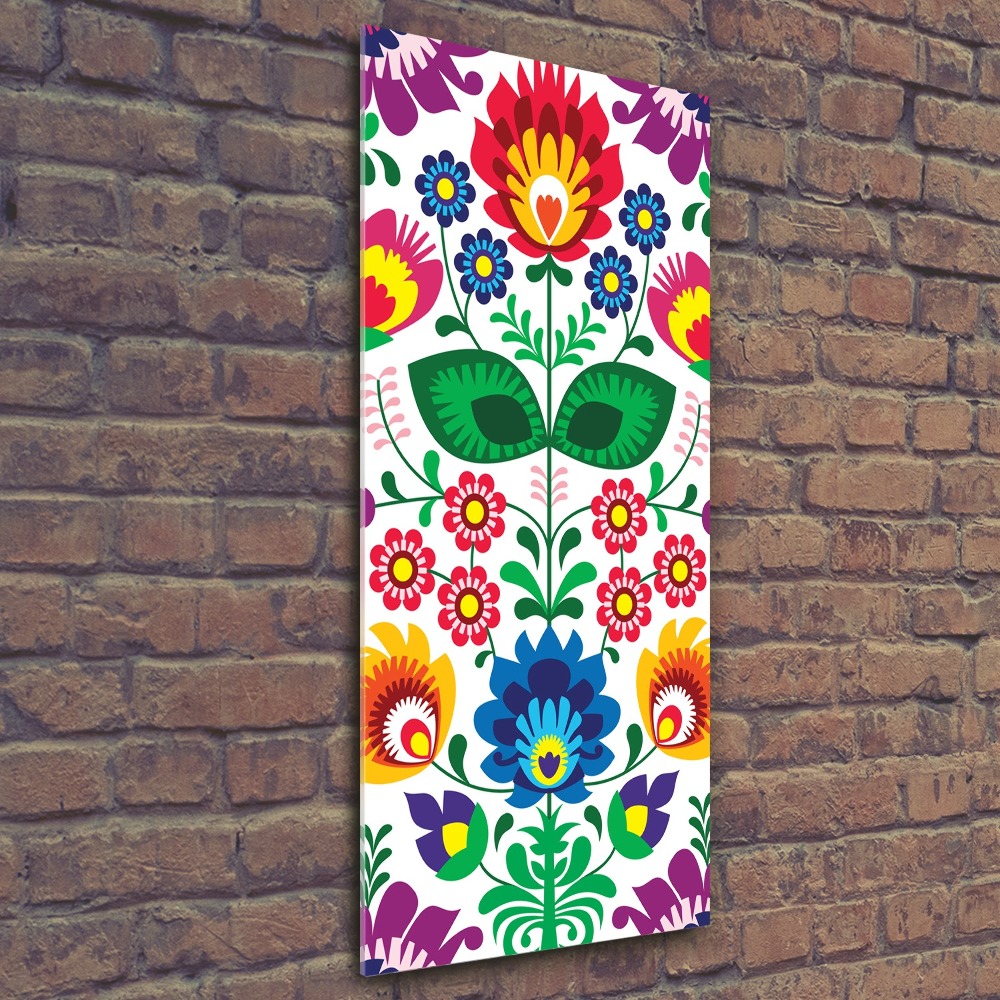 Wall art acrylic Ethnic pattern