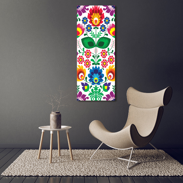 Wall art acrylic Ethnic pattern