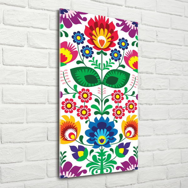 Wall art acrylic Ethnic pattern