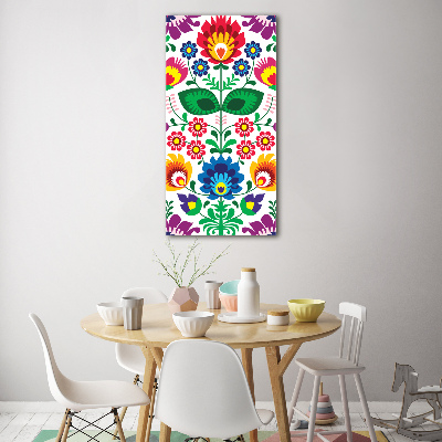 Wall art acrylic Ethnic pattern