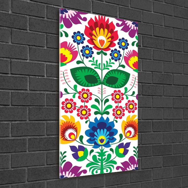 Wall art acrylic Ethnic pattern