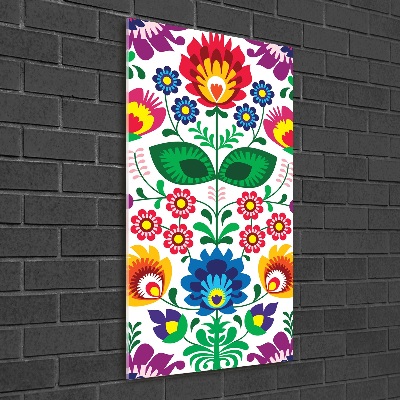 Wall art acrylic Ethnic pattern