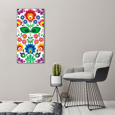 Wall art acrylic Ethnic pattern