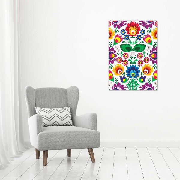 Wall art acrylic Ethnic pattern