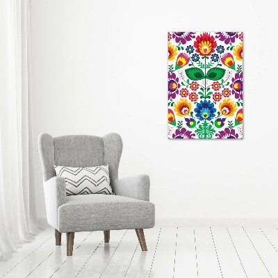 Wall art acrylic Ethnic pattern