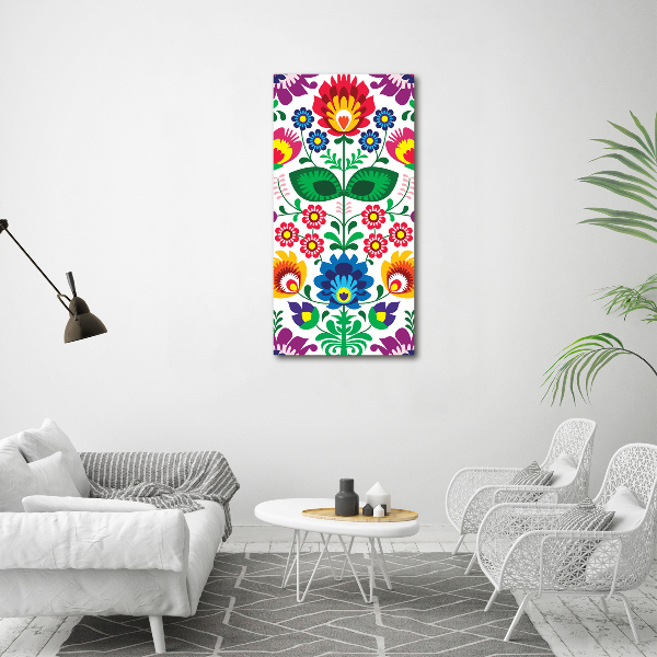 Wall art acrylic Ethnic pattern