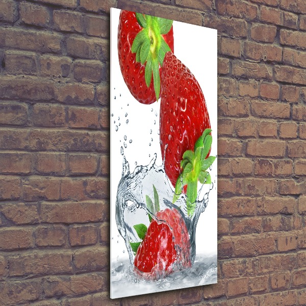 Print on acrylic Strawberries