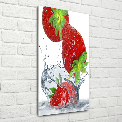 Print on acrylic Strawberries