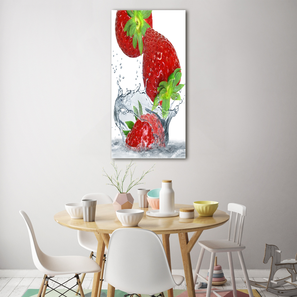 Print on acrylic Strawberries