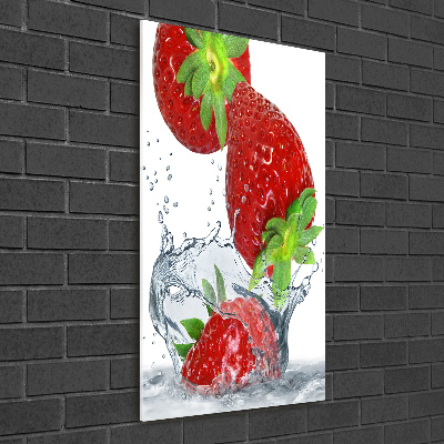 Print on acrylic Strawberries