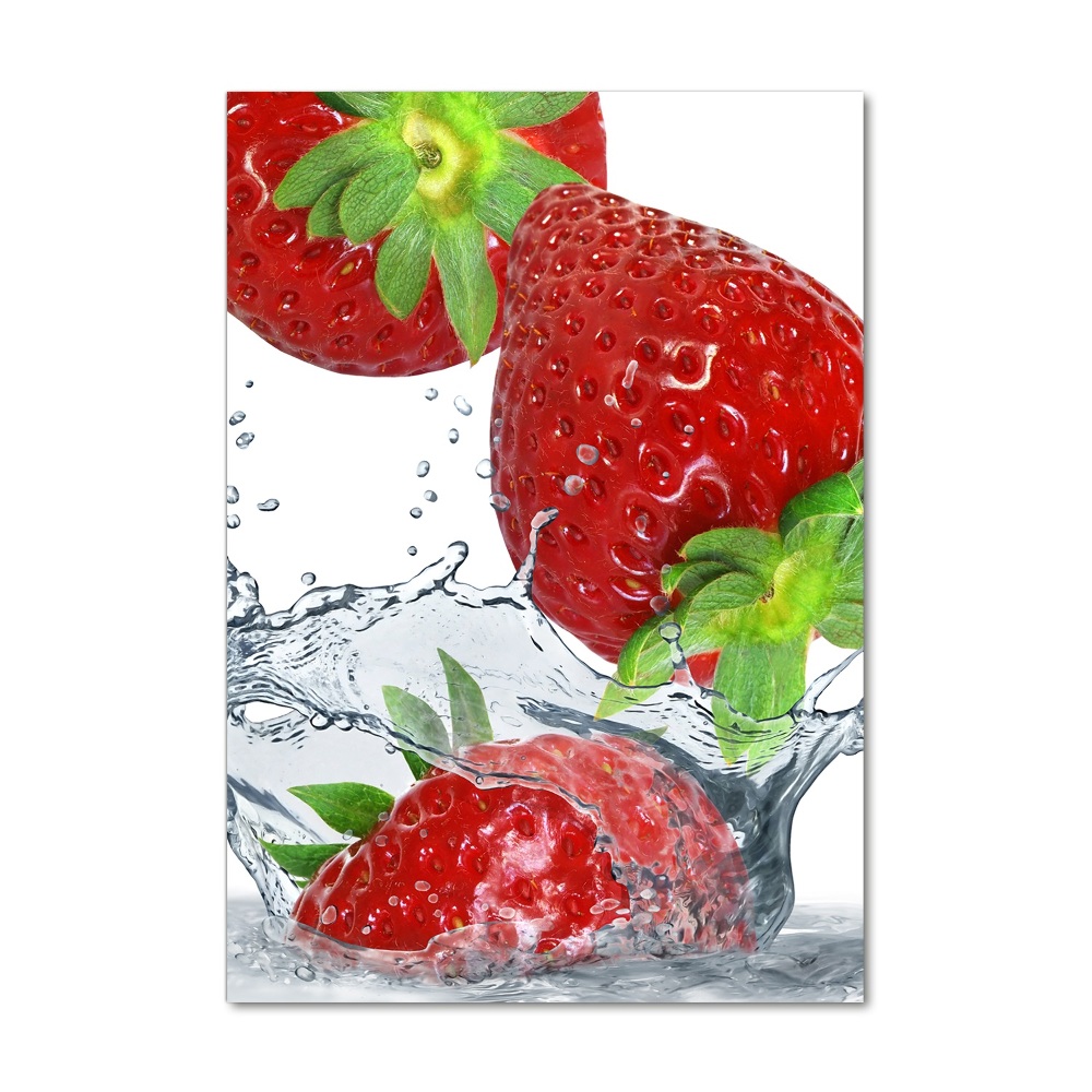 Print on acrylic Strawberries