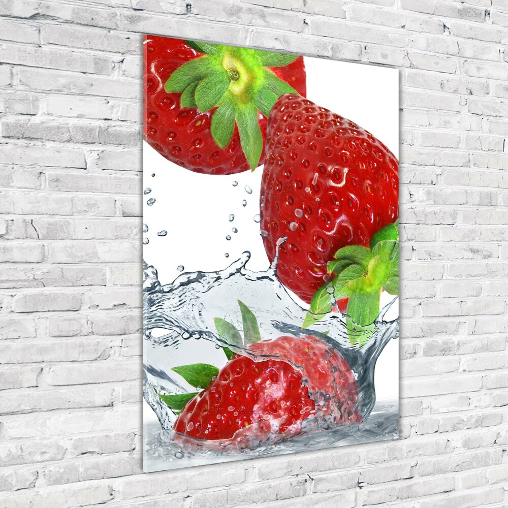 Print on acrylic Strawberries